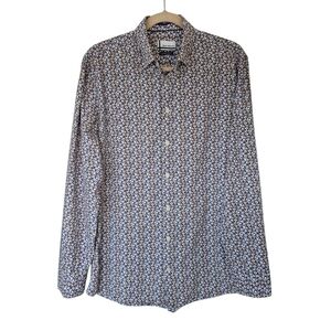 Oskar Makinen Ditsy Floral Modern Fit Shirt